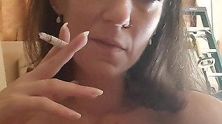 Smoking Sexy MILF Mistress