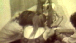 Classic Golden-age Orgy with Hairy Vintage Swingers