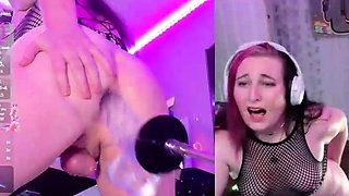 Ladyboy Masturbation Fun with Big Toys