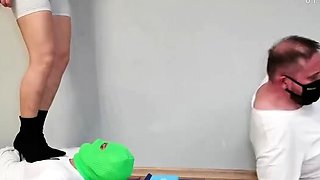 Asian and american group sex