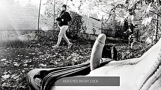 Big-Tits Milf Tits Get Hard Titty Pounded in Park