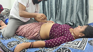 Saree Hip Press Navel Romance