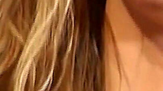 Hairy Blonde Babe Fingers to Ahegao Orgasm Ecstasy