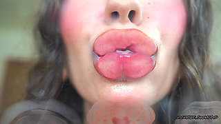 Pouty Nurse Lips Soft, Melted Kisses