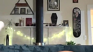 Tribbing W Double Dildo Until Screaming Orgasm