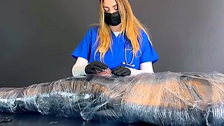 Kittybegood - Mistress KBG - Mummified Patient Gets Milked