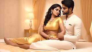 Indian Boy Fucks Hot Sister-in-Law in Bedroom - Anal, Doggy Style & Big Cock