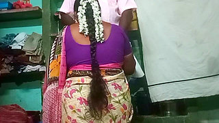 Tamil Aunty Having Sex with House Boss