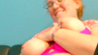 Real Cuckquean Wife Prepares a Gift for Her Husband - Sex Swing and Cuck Creampie Cleanup