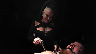 Hardcore CBT on Small Dick Slave