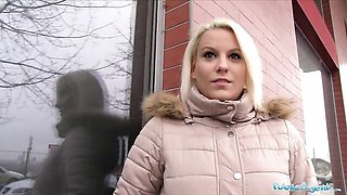 Stylish Lucy's big cock action