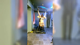 Hard Pounding, Anal Hook and Vibrating Head Will Completely Destroy the Slave.