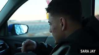 Sara Jay And Victor Ray In Bouncy Ass Cougar Gets Her Cunt Fucked Hard By Victor R!