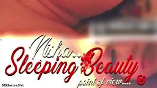 Nisha mesmerizes with sultry, dreamy sleeping passionate charm