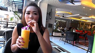 Super cute Thai amateur teen picked up in Pattaya Thailand