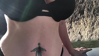 Belly Worship on a Boat