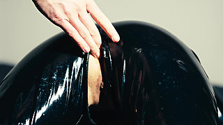 He Jerks My Pussy with a Finger in the Ass