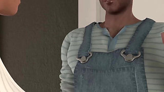 Croft Adventures 3 Lara Loves BDSM and Big Black Cocks and to Tease Other