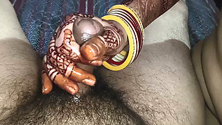 Karwachauth wife