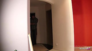 Big Boobs and Ass Mature Wife caught her husband fucked the Petite Babysitter and Join in old young FFM 3Some