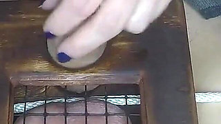 MILF Uses Medieval Tool to Extract Fresh Sperm