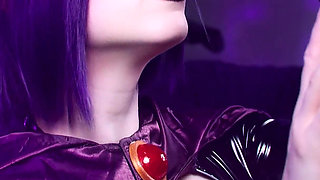 Teen Titans. Raven Gets Cumshot From Pussy to Mouth - Moliyredwolf