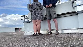MILF Mom & Family Mutual Pissing Outdoor - Big Ass BBW Wet Pussy Doggy Style