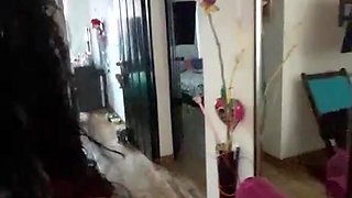 An ordinary afternoon at home that ended with an unexpected visit