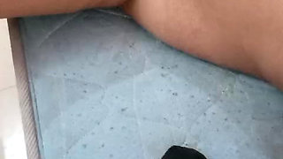 Desi young girl hard fuking by big wooden dildo and moaning loudly