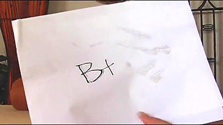 Hot babe bounces pierced pussy on a huge cock to a pussy cumshot