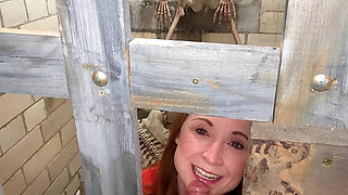 Sucking off the Prison Guard