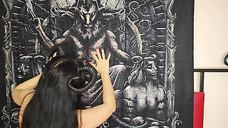 Satanic Witch Makes You Fuck Her and Cum in Her Pussy