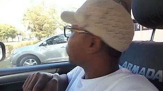 Latina MILF Blows BBC In Public