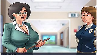 Korean Big Mom And Dad Seen Unlock In Summertime Saga With Car Toon