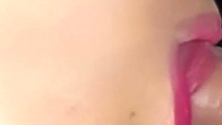 A Large Bath of Milk Falls Onto My Mouth