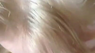 Blond Sucks Frends Black Dick