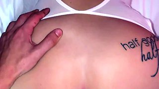 French amateur brunette hardcore fucking
