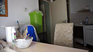 Lesbian Big-Butt Athletes Pee and Masturbate Outdoors