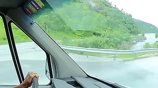 Part 1/3 Please Note That This Is the First Part of a 3-hour Video Is Where I Take All My Clothes off and Drive Naked Until the Next Tow