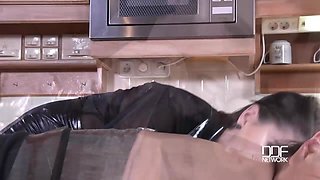 Spankomania - Lesbian Dominatrix Humiliates Hot Roommate